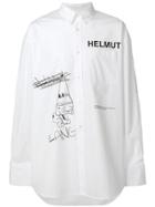 Helmut Lang Index Oversized Shirt - White