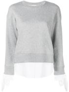 Moncler Grey Knitted Sweater