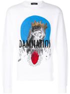 Dsquared2 Damnation Sweatshirt - White
