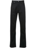 Kent & Curwen 'fine Twill' Jeans, Men's, Size: 50, Black, Cotton/spandex/elastane