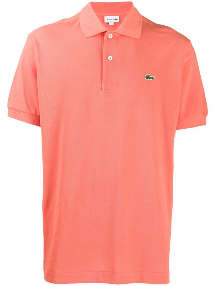 Lacoste Embroidered Logo Polo Shirt - Orange