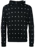 Mcq Alexander Mcqueen - Swallow Drawstring Hoodie - Men - Cotton - M, Black, Cotton