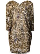 Liu Jo Leopard Pattern Butterfly Top - Yellow