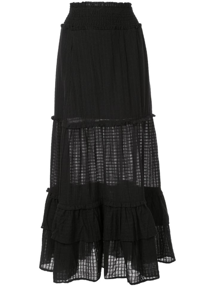 Suboo Crossing Maxi Skirt - Black