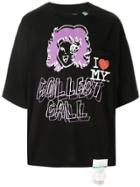 Maison Mihara Yasuhiro Collect Call Print T-shirt - Black