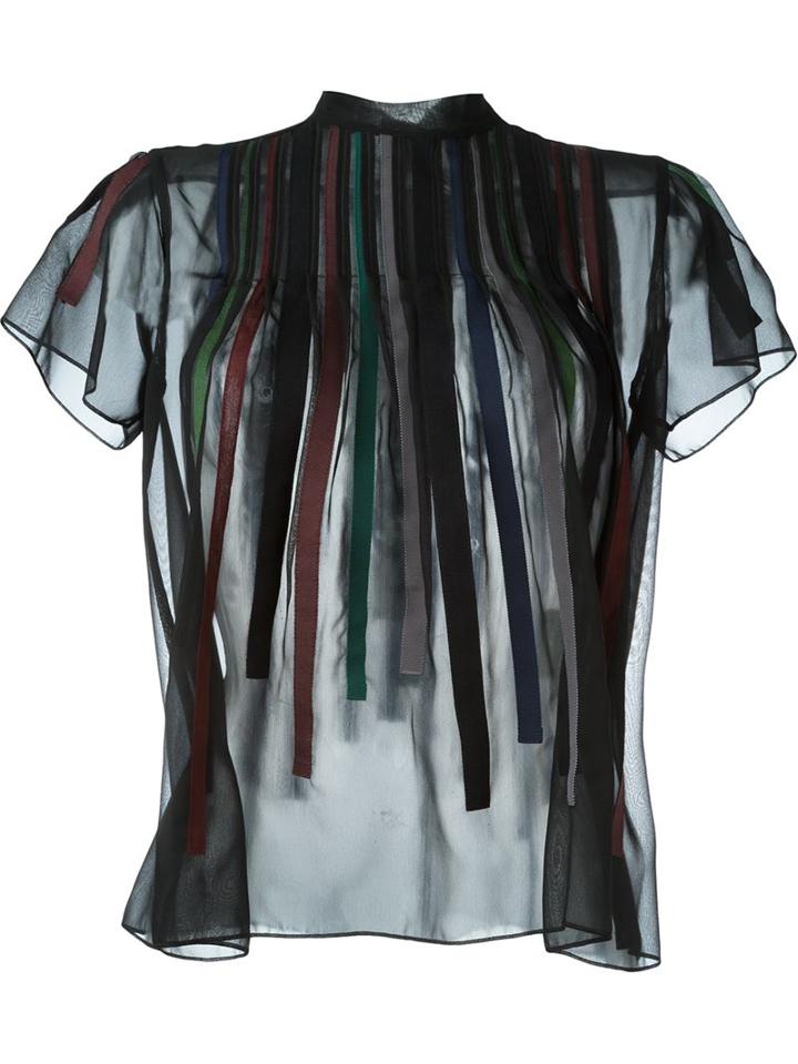 Kolor Ribbed Blouse