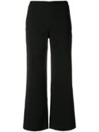 Pierantoniogaspari Cropped Trousers - Black