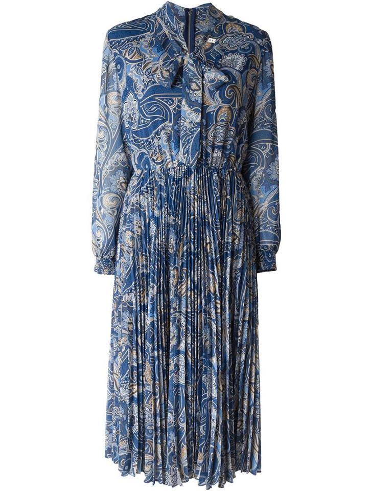 Alice+olivia Mosaic Paisley Print Dress