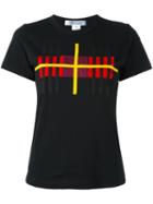 Comme Des Garçons Comme Des Garçons Patch Detail T-shirt, Women's, Size: Medium, Black, Cotton