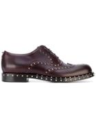 Valentino Valentino Garavani Soul Rockstud Oxfords - Red