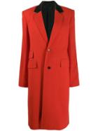 Haider Ackermann Single Breasted Coat - Orange