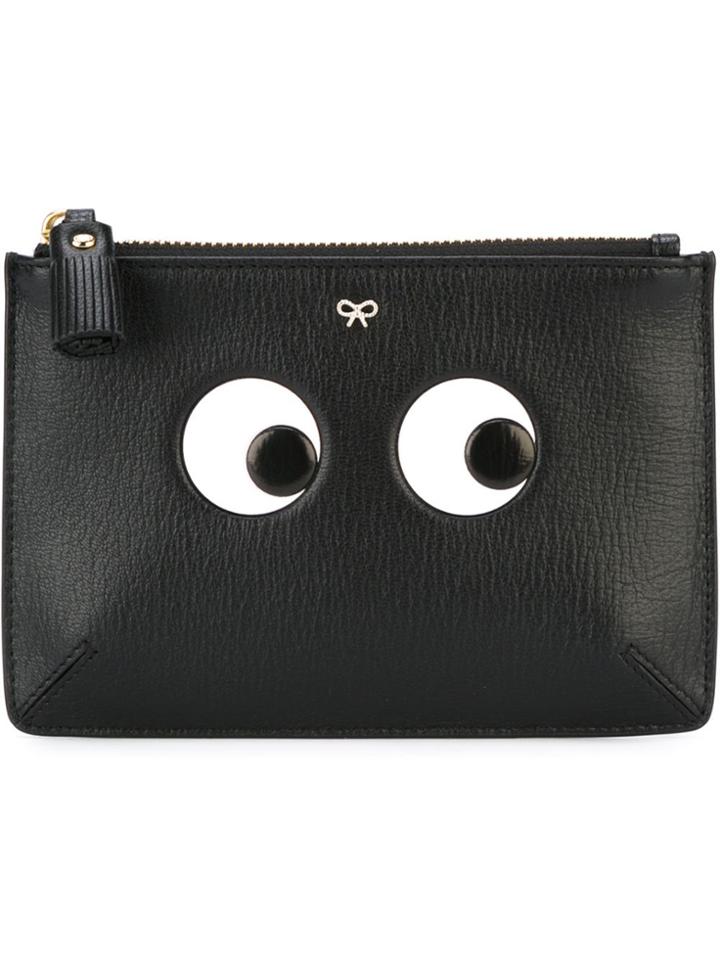 Anya Hindmarch 'eyes' Clutch - Black