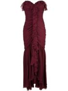 Jill Jill Stuart Ruched Gown - Purple