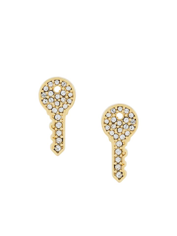 Marc Jacobs Key Stud Earrings - Metallic