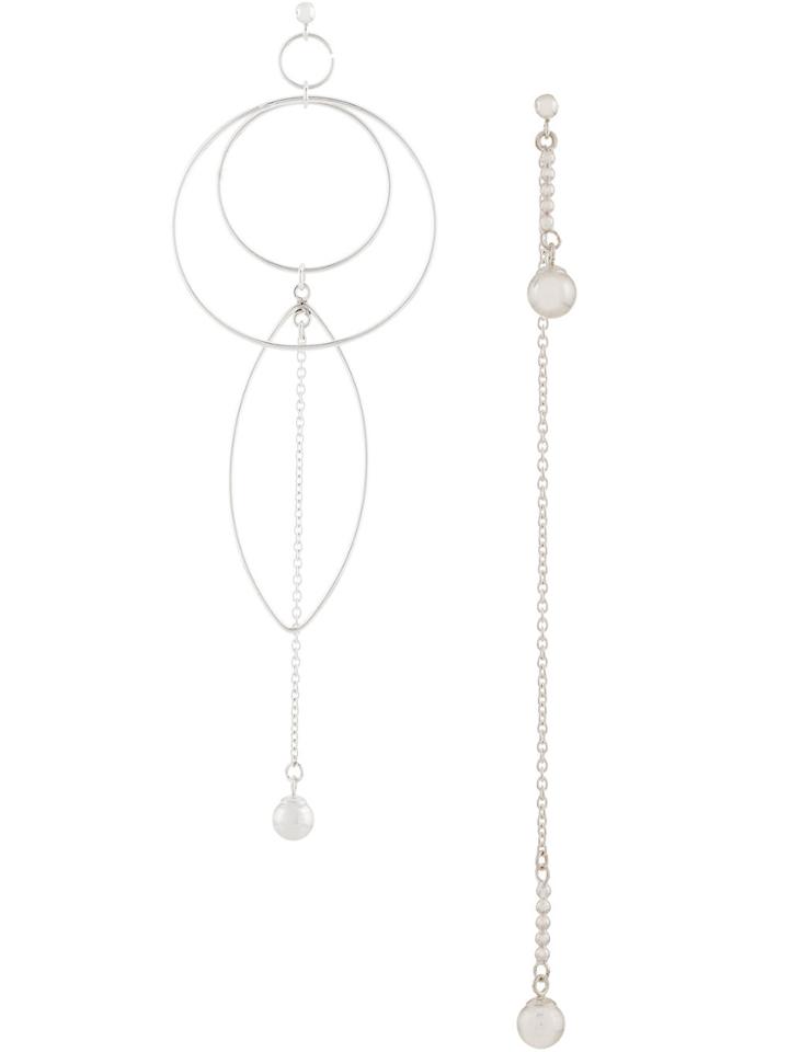 Petite Grand Palazzo Earrings - Metallic