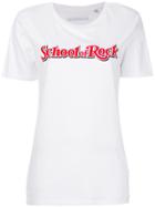 Manokhi School Of Rock T-shirt - White