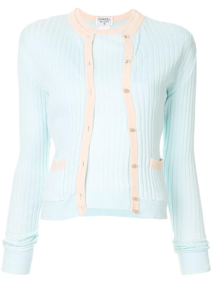 Chanel Pre-owned Ensemble Cardigan Tops - Blue