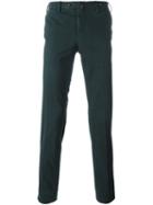 Pt01 Super Slim Fit Chinos, Men's, Size: 48, Green, Cotton/spandex/elastane