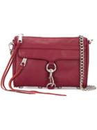 Rebecca Minkoff Mini 'm.a.c.' Clutch Bag, Women's, Red, Leather