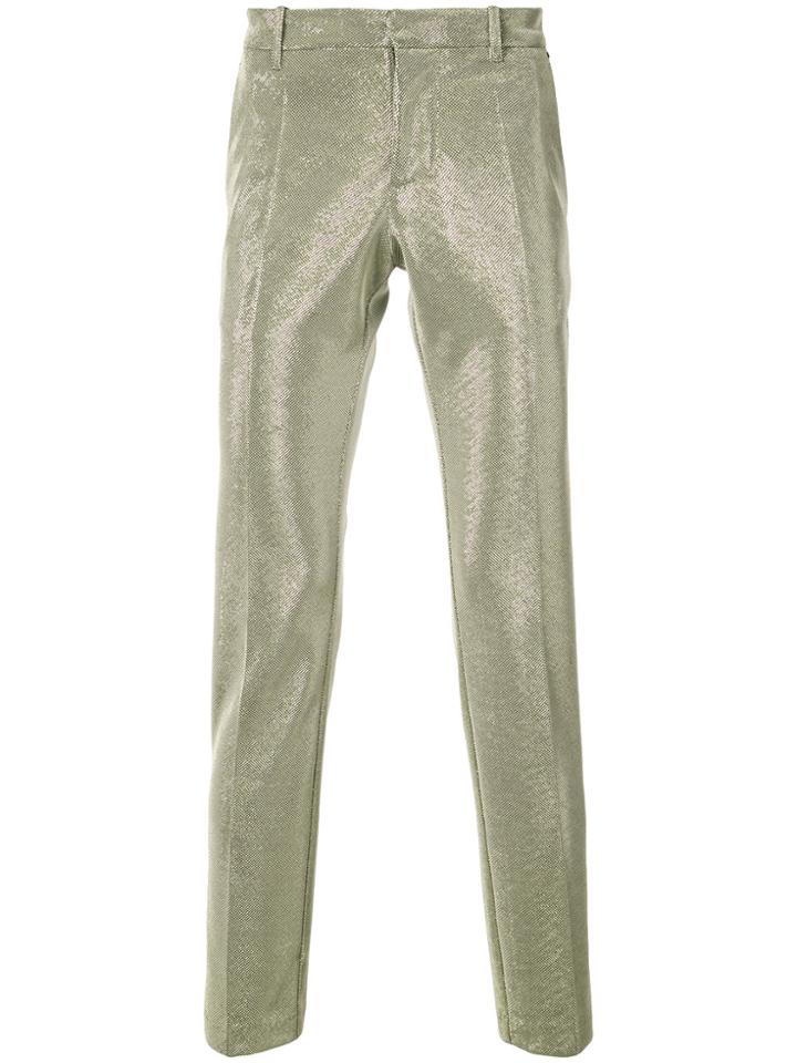 Tom Rebl Metallic Trousers