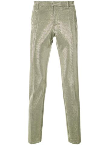 Tom Rebl Metallic Trousers