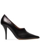 Tabitha Simmons Oona 95 Leather Pump Booties - Black