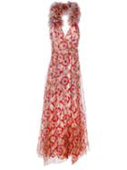 Marc Jacobs Circle Print Evening Dress