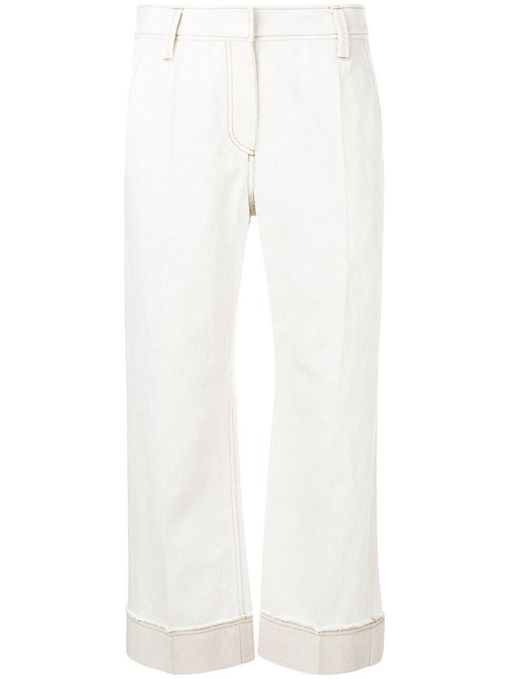 Brunello Cucinelli Cropped Straight-leg Trousers - Neutrals