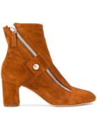 Casadei Selena Ankle Boots - Brown