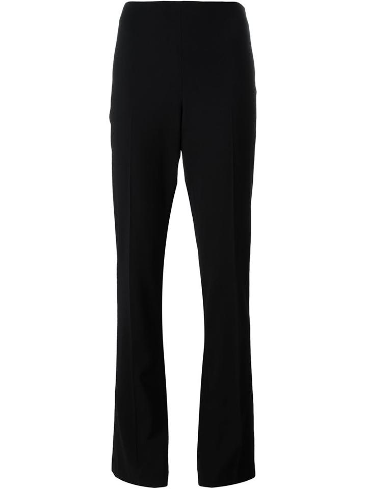 Ralph Lauren Flared Trousers, Women's, Size: 6, Black, Spandex/elastane/wool