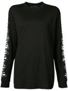 Proenza Schouler - Printed T-shirt - Women - Cotton - S, Black, Cotton