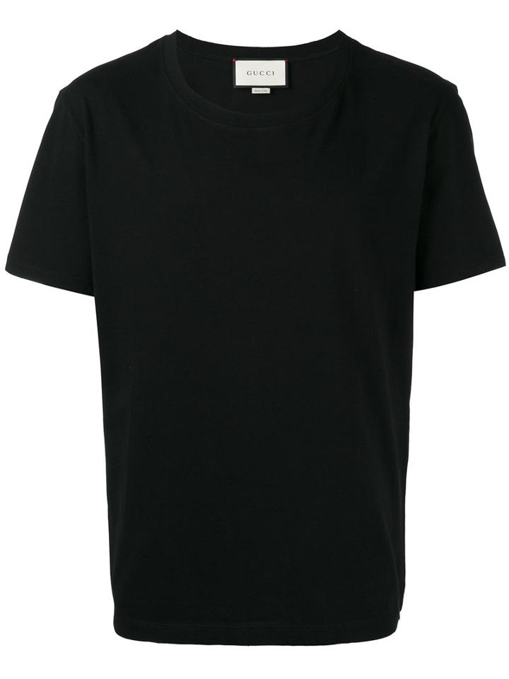 Gucci Classic T-shirt, Men's, Size: Xl, Black, Cotton