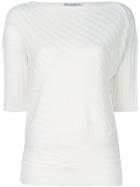 Jw Anderson Ribbed T-shirt - White