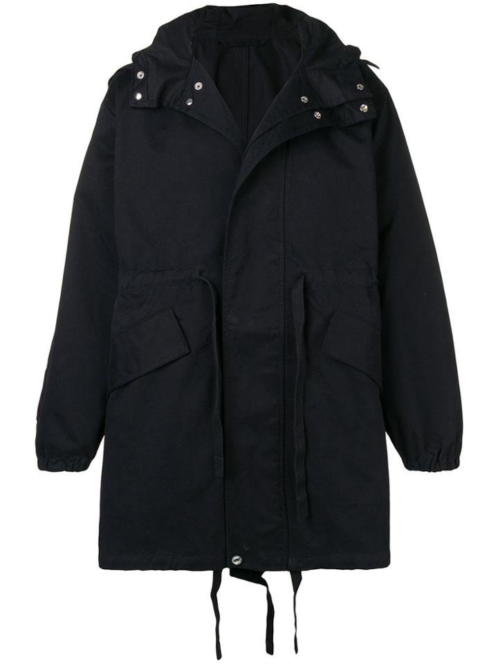 Acne Studios Oversized Parka - Black