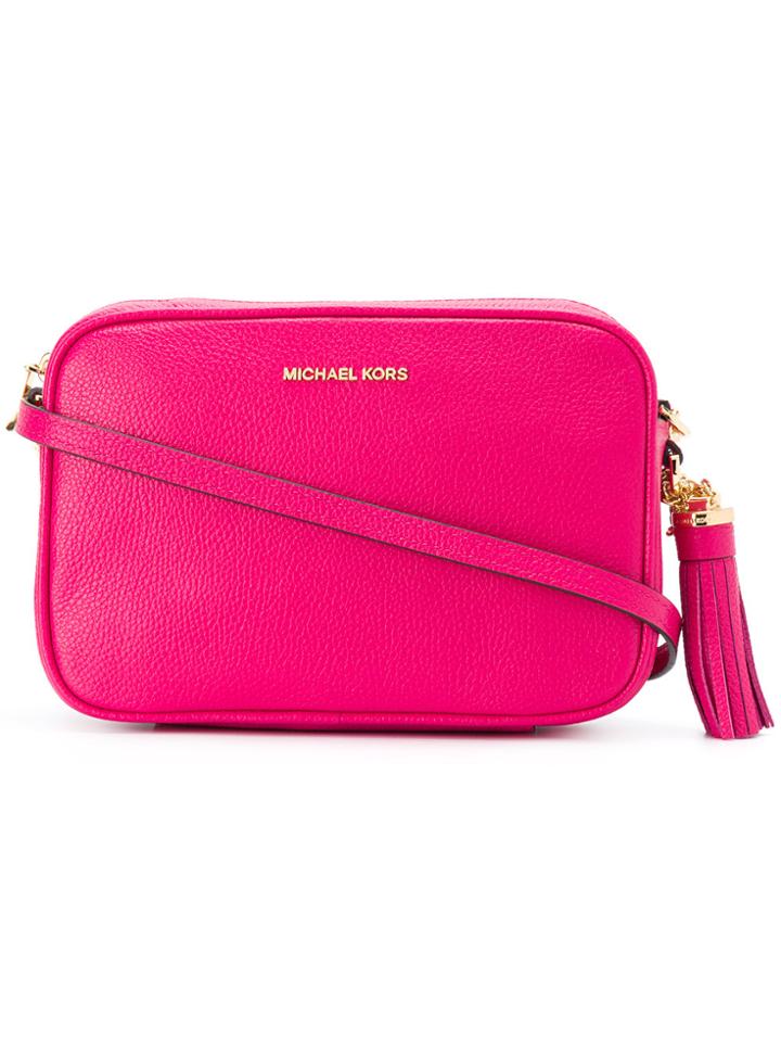 Michael Michael Kors Ginny Crossbody Bag - Pink & Purple
