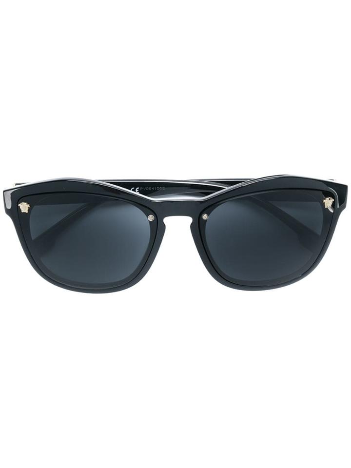 Versace Eyewear Square Sunglasses - Black