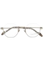 Yohji Yamamoto Octagonal Glasses - Silver