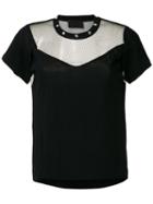 Andrea Bogosian Strass Embellished Puritty T-shirt - Black