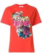 Golden Goose Deluxe Brand Printed T-shirt - Yellow & Orange