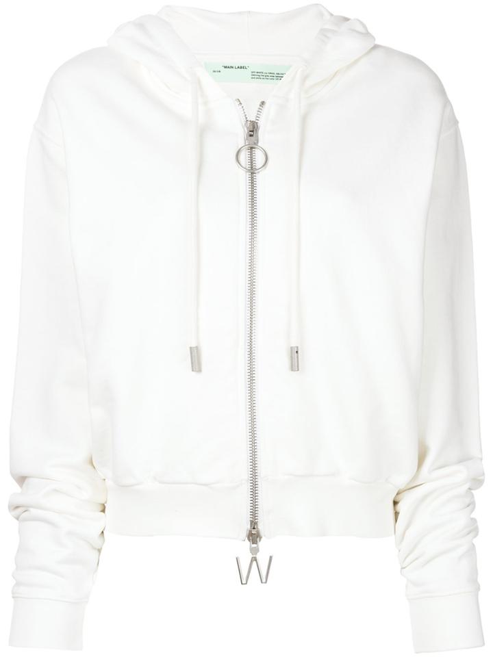 Off-white Off-white Owbe001r180030060140 White Green Cotton