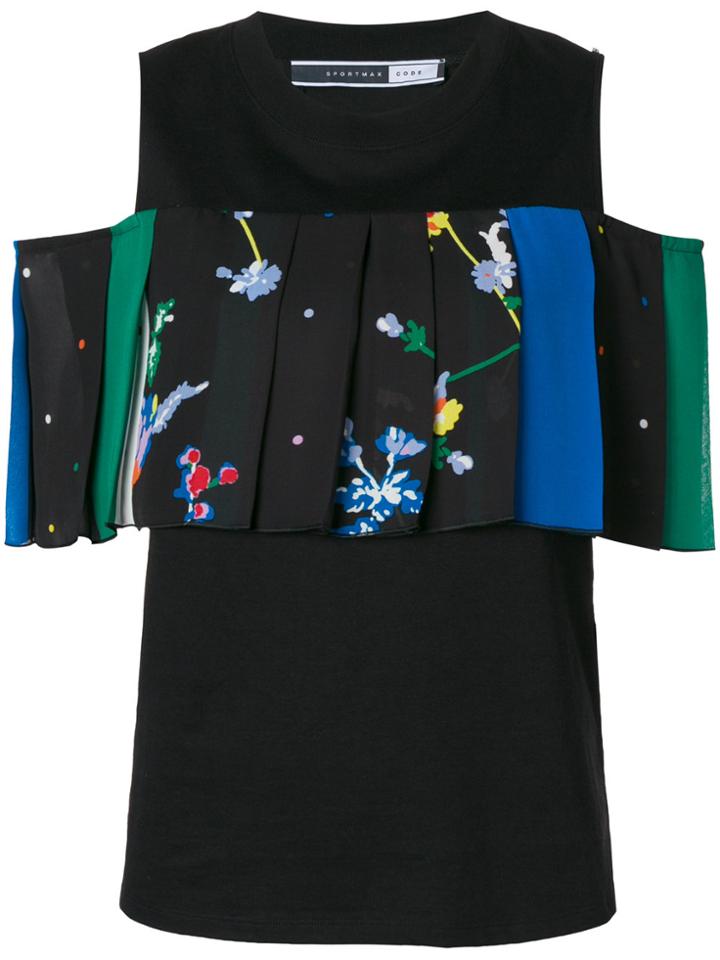 Sport Max Code Anemone T-shirt - Black