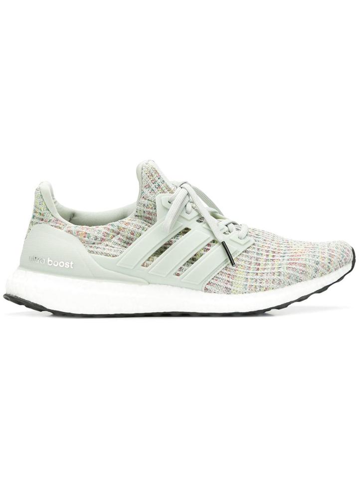 Adidas Striped Pattern Sneakers - Grey