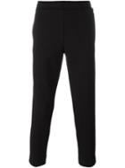 Moncler Slim Fit Track Pants, Men's, Size: 50, Black, Cotton