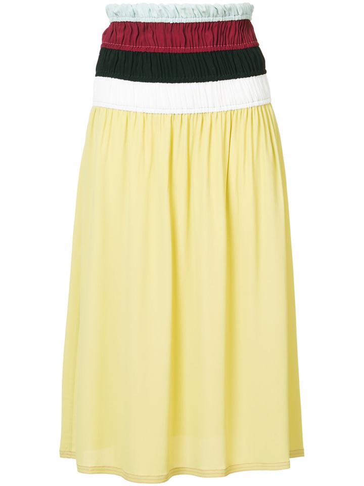 Marni Striped Boho Skirt - Multicolour