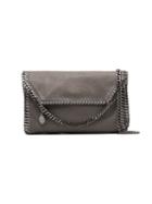 Stella Mccartney Grey Falabella Faux Leather Mini Shoulder Bag