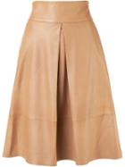 Martin Grant Leather Skirt