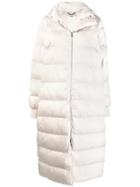 Stella Mccartney Long Puffer Coat - White