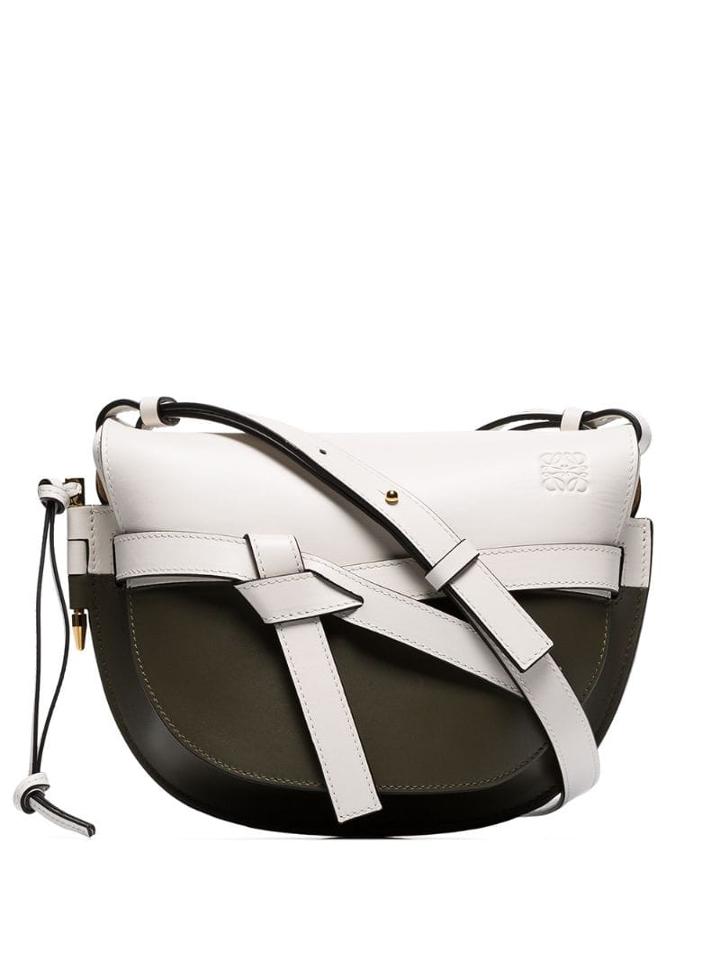 Loewe Small Gate Shoulder Bag - Green