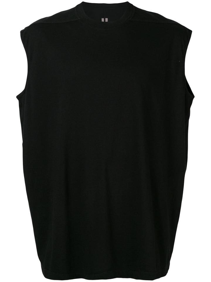 Rick Owens Sleeveless T-shirt - Black