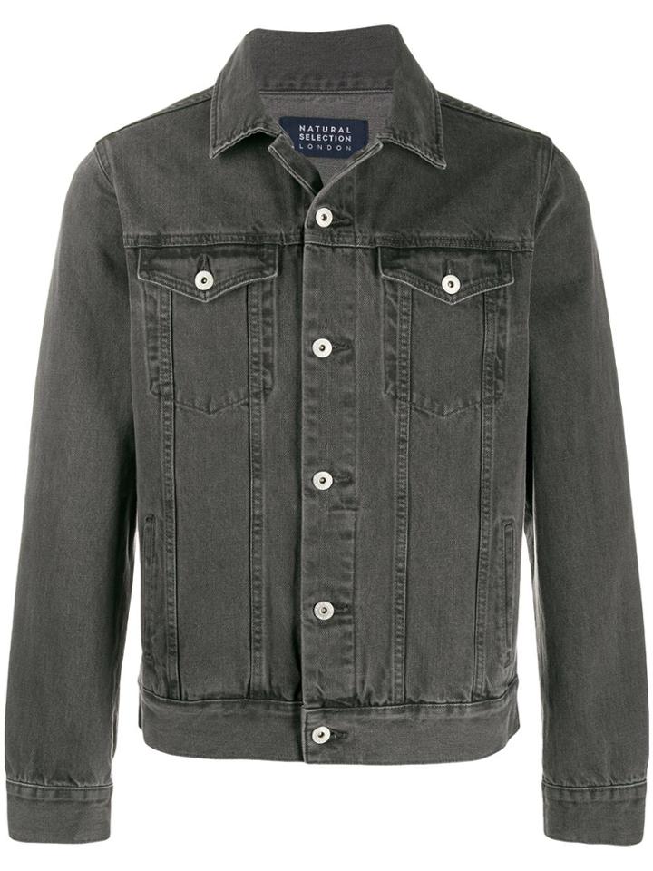 Natural Selection Classic Denim Jacket - Grey